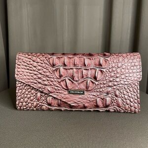 💕 Brahmin Veronica Wallet — Dusty Pink